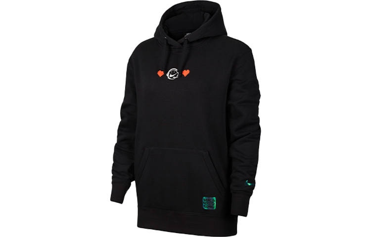 Nike Nike Sweatshirts Women's Black Hooded Moderate Other