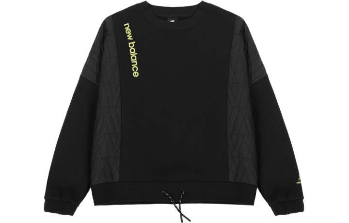 New Balance New Balance Sweatshirts Women's Black Crew Neck Moderate Regular