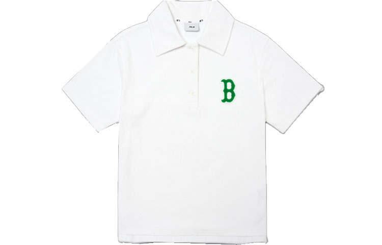 MLB Boston Red Sox Polo Shirt Women's White