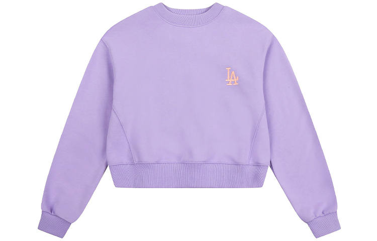 MLB MLB Sweatshirts Women's Purple Crew Neck Moderate Regular