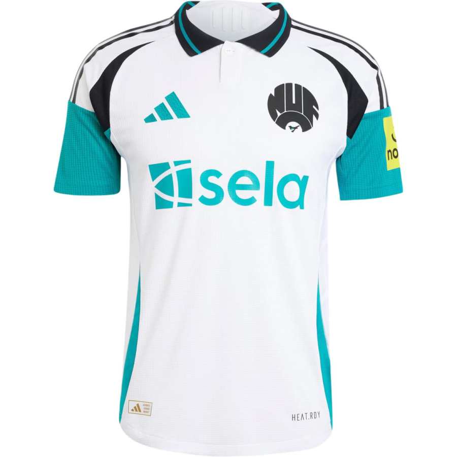 Adidas Adidas Newcastle United Retro Soccer Jerseys Player Edition Men's White Green