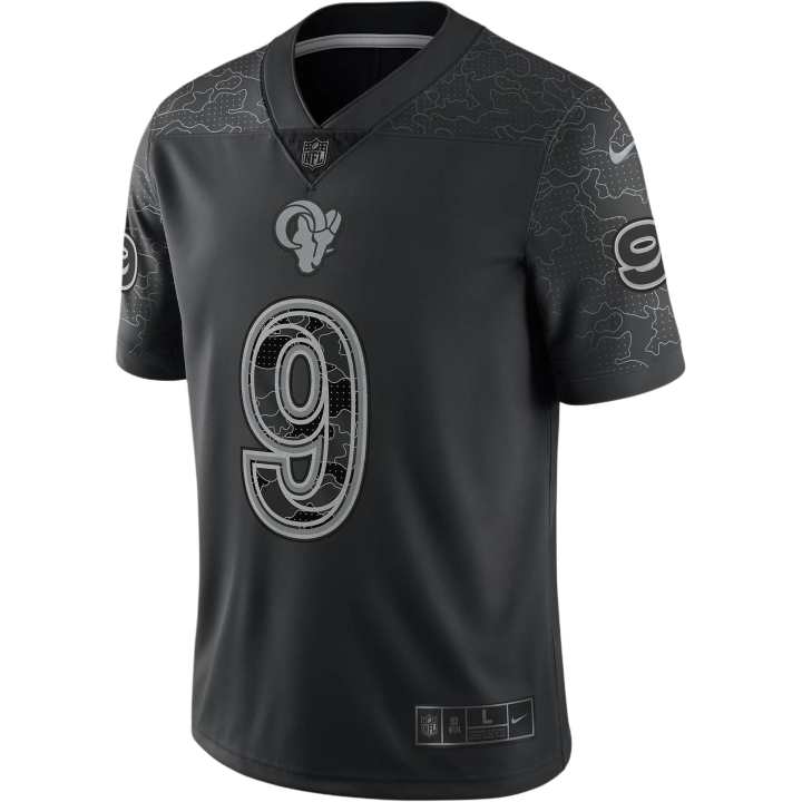 Nike Nike NFL Los Angeles Rams RFLCTV Soccer Jersey Men's Black