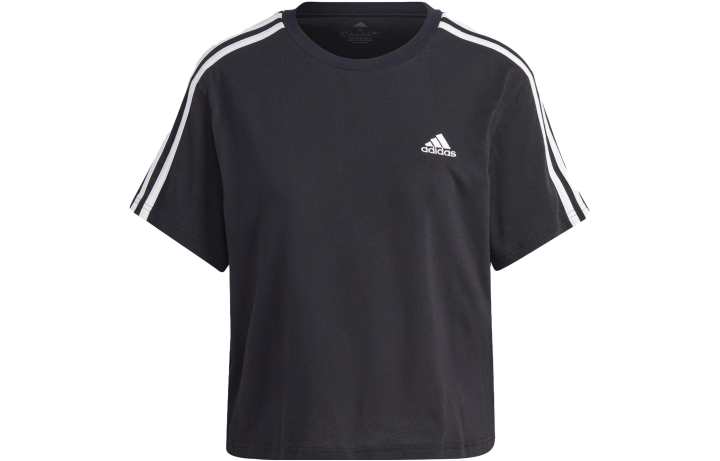 Adidas Adidas Drop Shoulder Sleeve T Shirt Women's Black