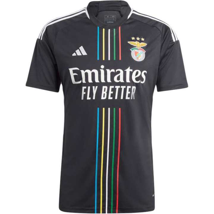 Adidas Adidas Benfica Soccer Jersey Men's Black