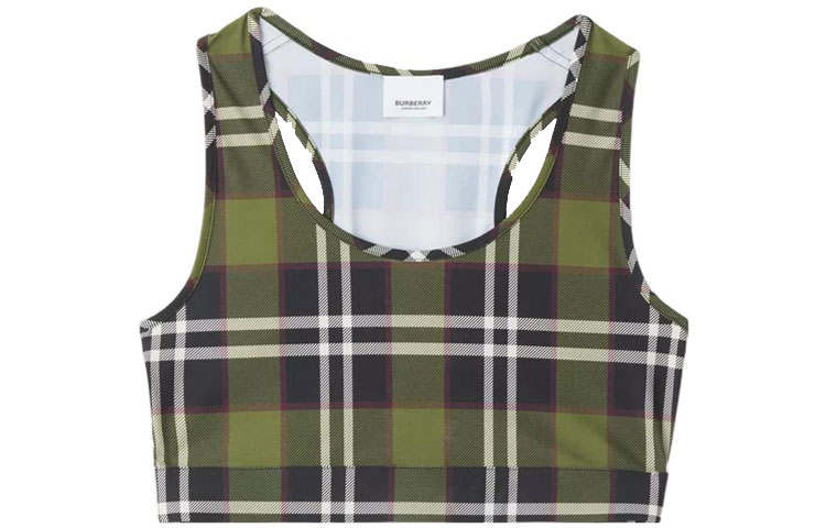Burberry 【Previous Season】Vintage Check crop top