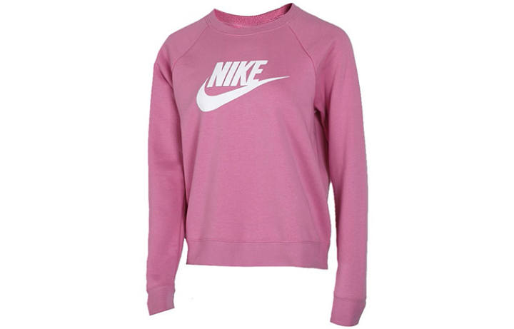 Nike Nike Sweatshirts Women's Pink Crew Neck Moderate Regular