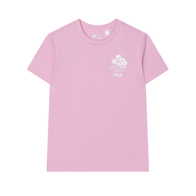 FILA T Shirt Women's Beauty Pink