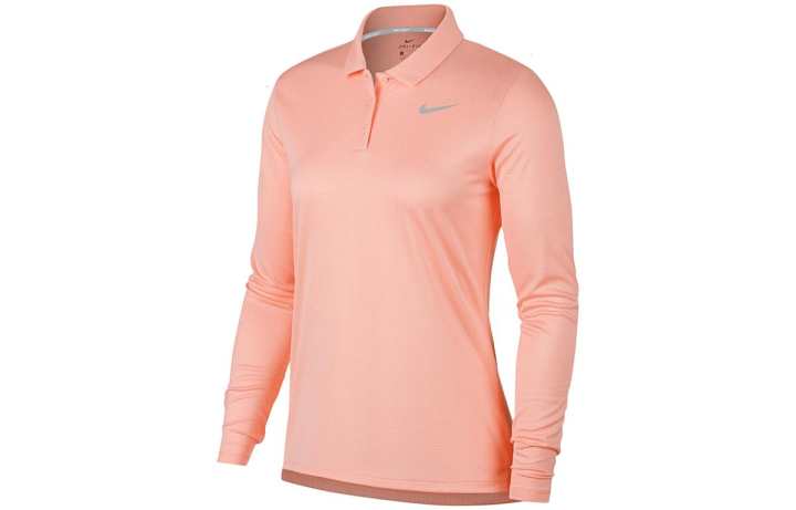 Nike Nike T Shirts Women's Skin Lapel Moderate Straight Fit
