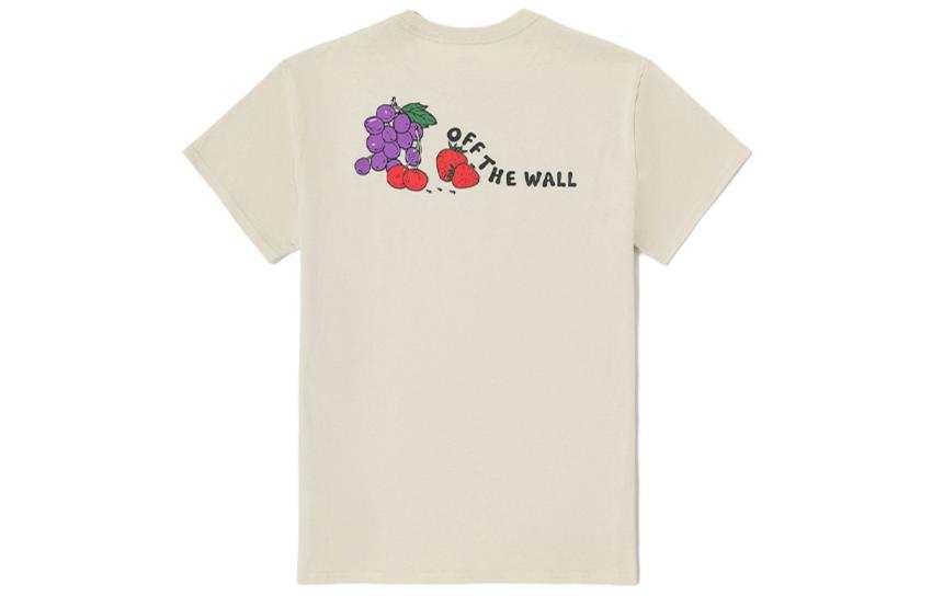 Vans T Shirts Women's Oat Crew Neck Moderate Straight Fit