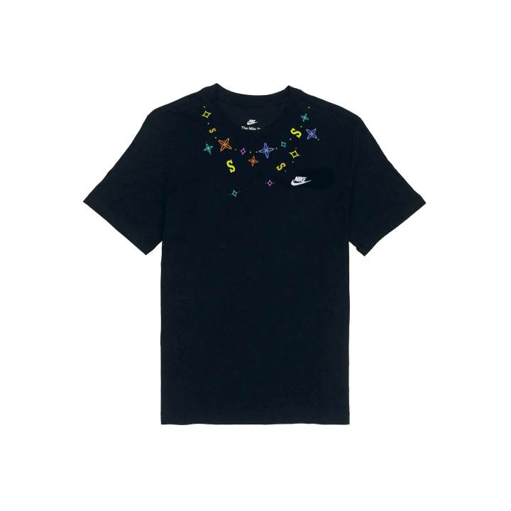 Nike Nike T Shirts Unisex Black Crew Neck Moderate Straight Fit