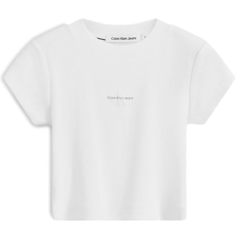 CALVIN KLEIN T Shirt Women's Moon White