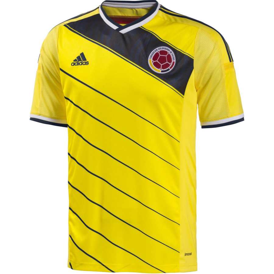 Adidas Adidas Colombia National Team Soccer Jersey Fan Edition Unisex Yellow