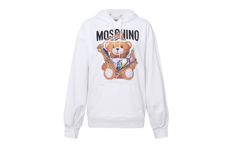 MOSCHINO SS20 Sweatshirt Women's White