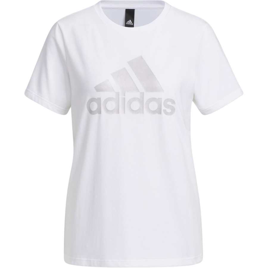 Adidas Adidas MUST HAVES T Shirts Women's White Crew Neck Moderate