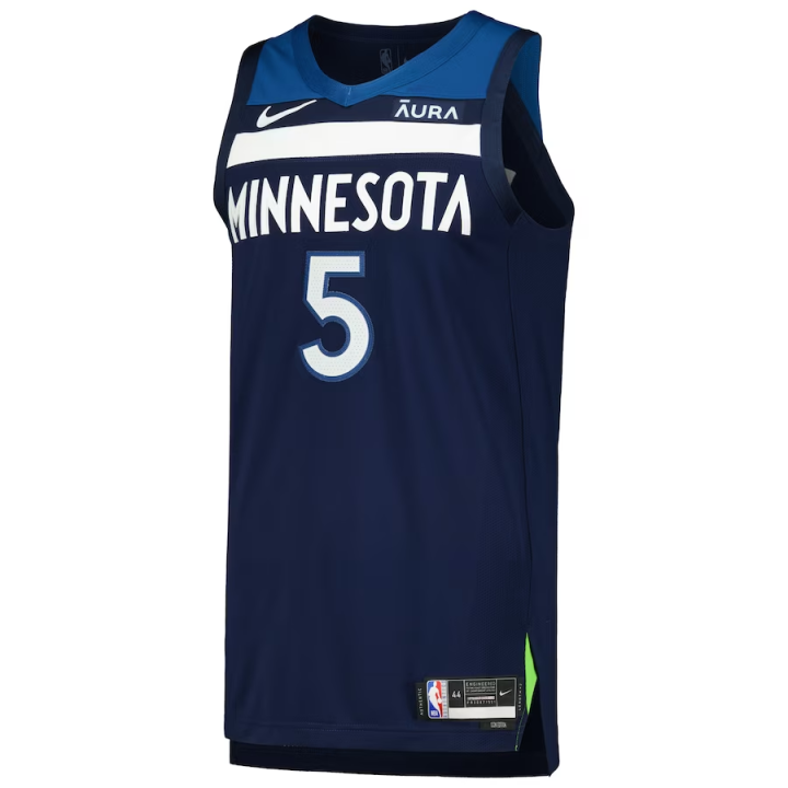 Nike Nike Anthony Edwards Basketball Jersey Men's Marine Blue