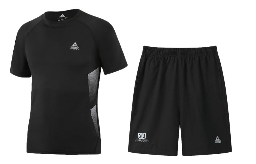 PEAK Casual Sportswear Unisex Crew Neck Moderate