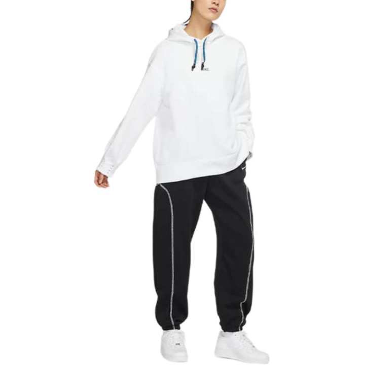 Nike Nike Loose Fleece Lined Hooded Sweatshirt Winter Women's White