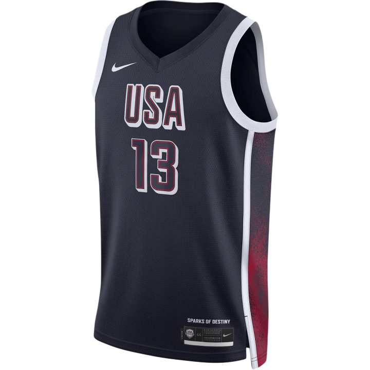 Nike Nike Bam Adebayo Team Usa Usab Limited Road Jersey