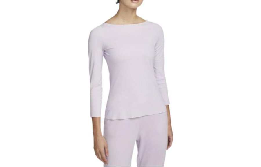Nike Nike T Shirts Women's Purple Crew Neck Moderate Other