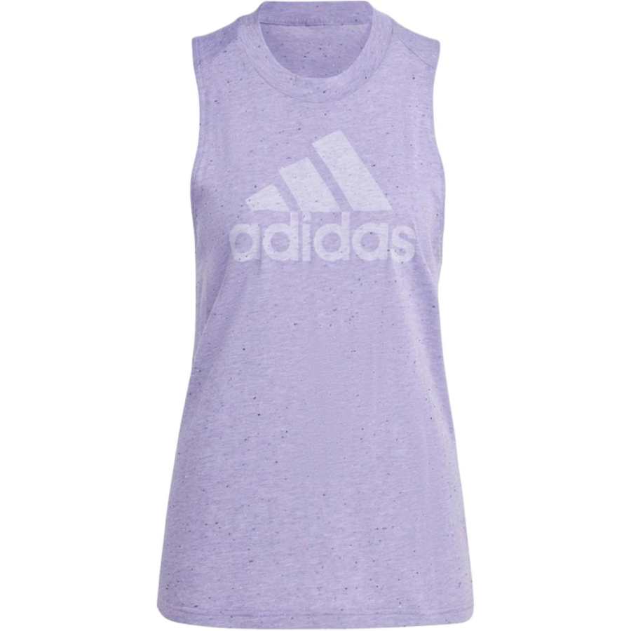 Adidas Adidas T Shirts Women's Purple Crew Neck Moderate Straight Fit