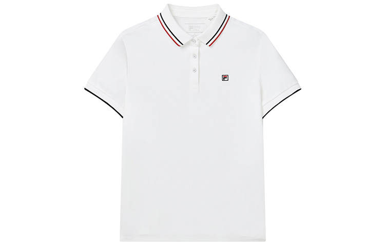 FILA Polo Shirt Women's Standard White