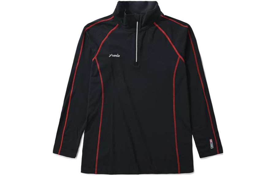 Phenix Sports Series T Shirts Women's Stand Collar Straight Fit