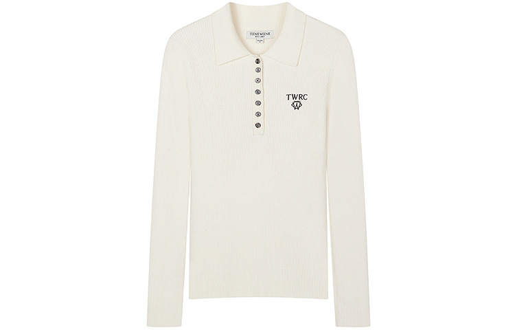 Teenie Weenie Sweaters Women's Polo Collar Moderate Base Layer