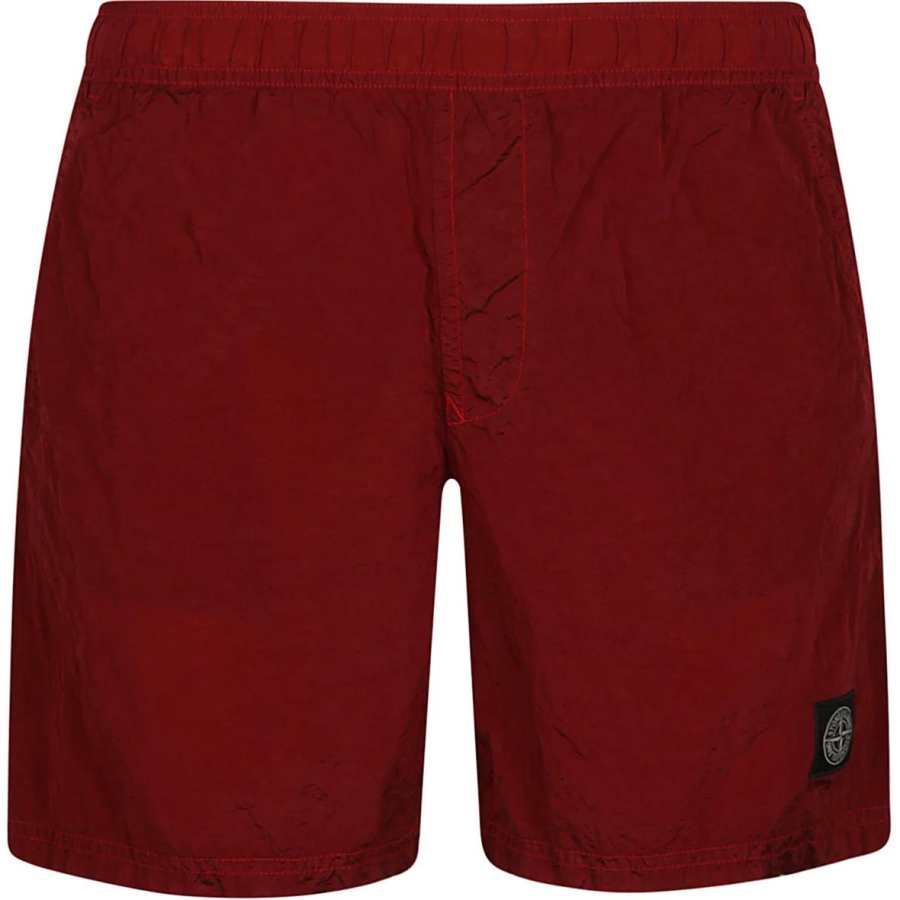 STONE ISLAND Casual Shorts Men's Red