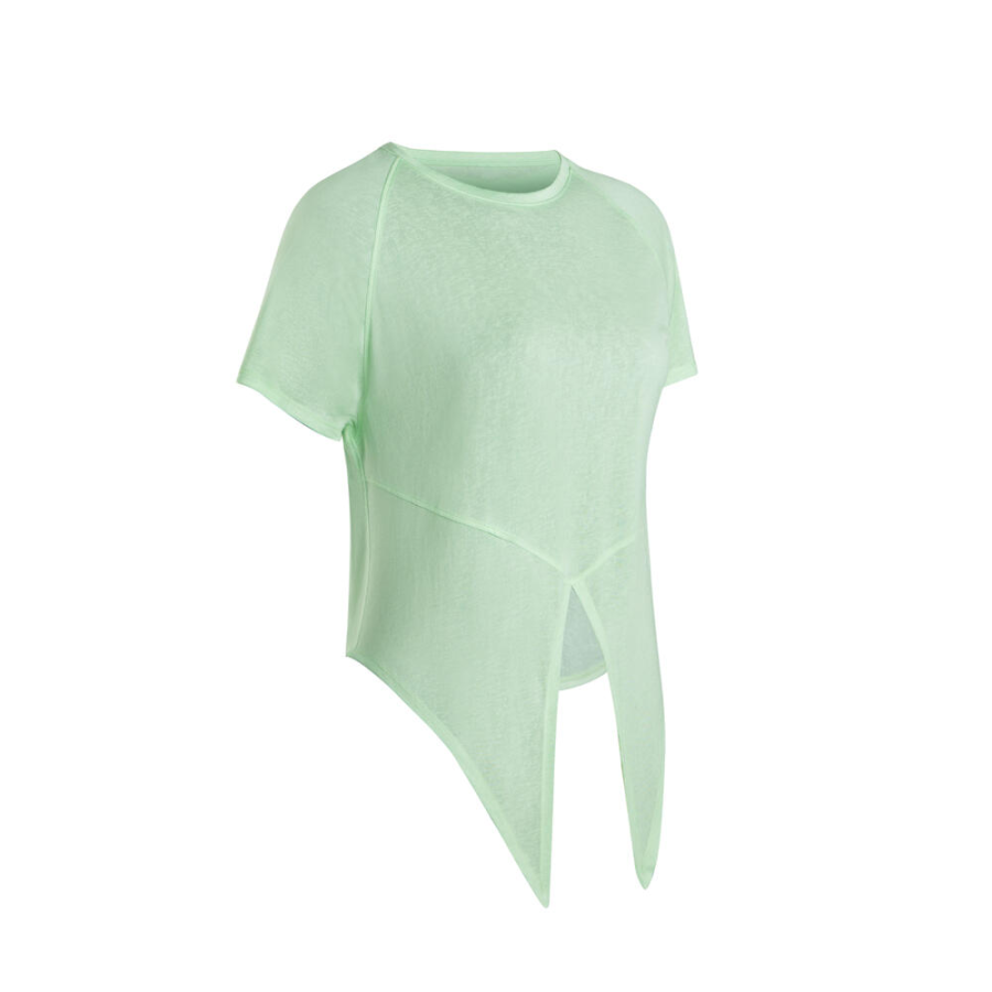 DECATHLON Raglan Sleeve T Shirt Women's Light Green