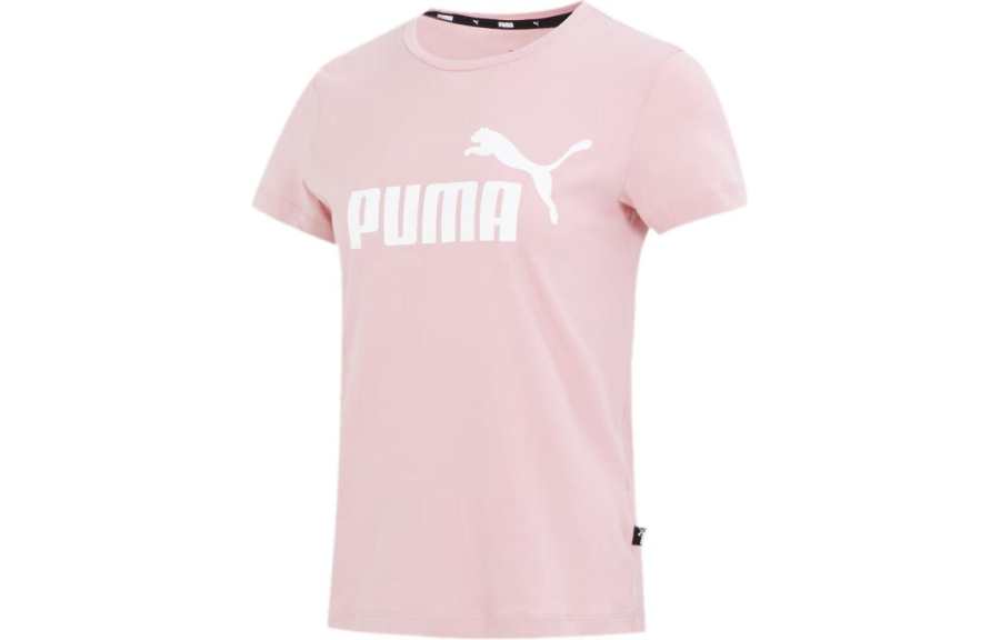 PUMA Set in Sleeve T Shirt Women's Pink