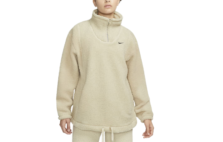 Nike Nike Sweatshirts Women's Beige Turtleneck Moderate Regular