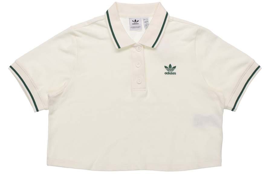Adidas Originals Polo Shirt Women's Jade White