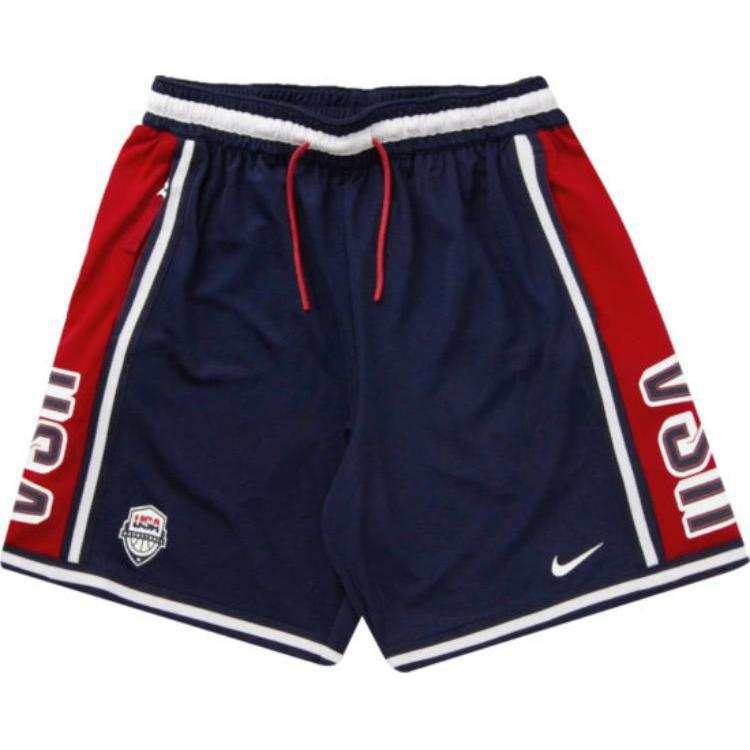 Nike Nike United States Olympic Basketball Team Collection Basketball Shorts Men's Obsidian/Sports Red/White