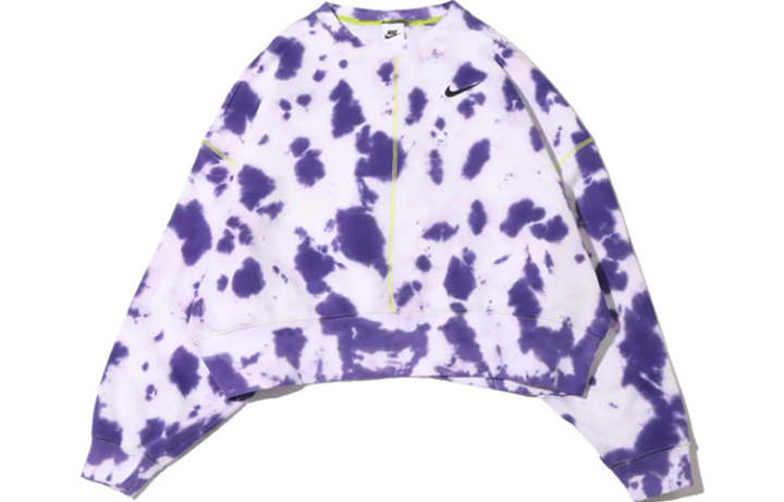 Nike Nike Sweatshirts Women's Purple Crew Neck Moderate Regular