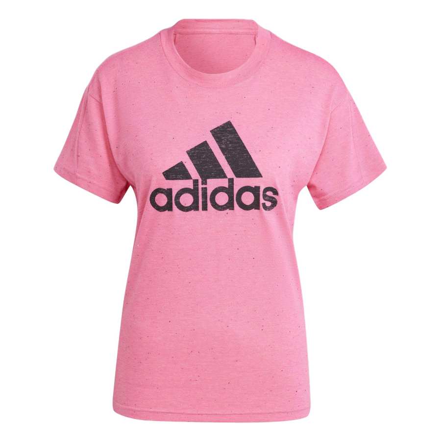 Adidas Adidas Future Icons Drop Shoulder Sleeve T Shirt Women's Pink