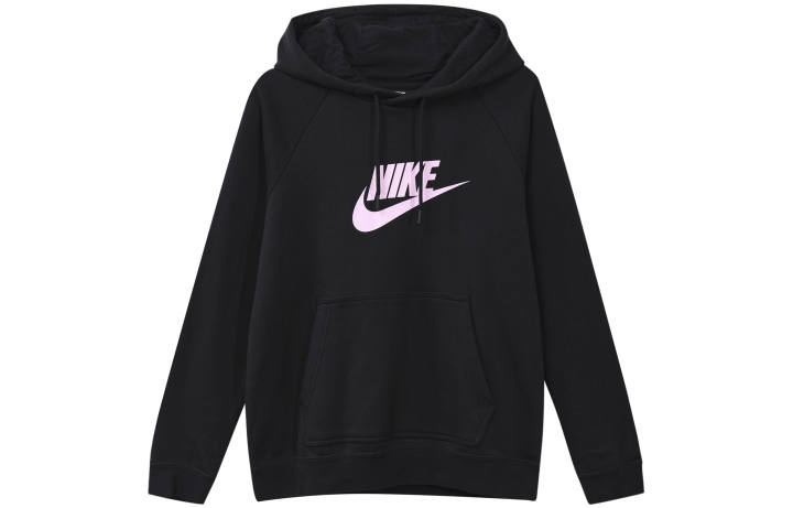Nike Nike Sweatshirts Women's Black Hooded Thickened Regular