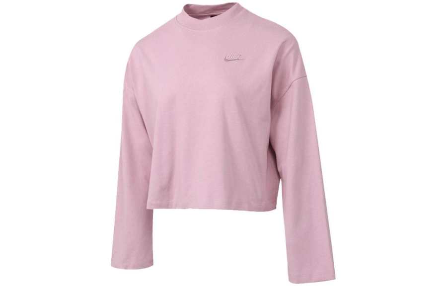Nike Nike Sports Life Collection Drop Shoulder Sleeve T Shirt Women's Pink