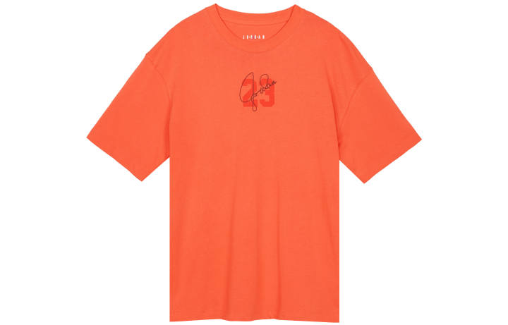 Jordan Jordan Drop Shoulder Sleeve T Shirt Women's Orange