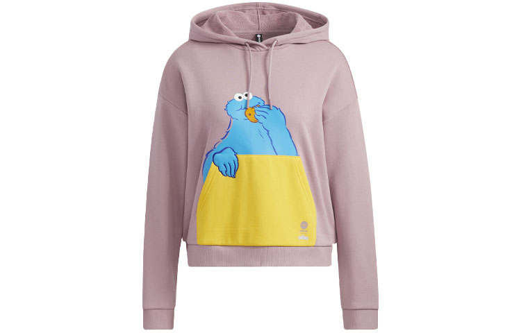 Adidas Neo Sesame Street Co branded Collection Sweatshirt Women's Pink