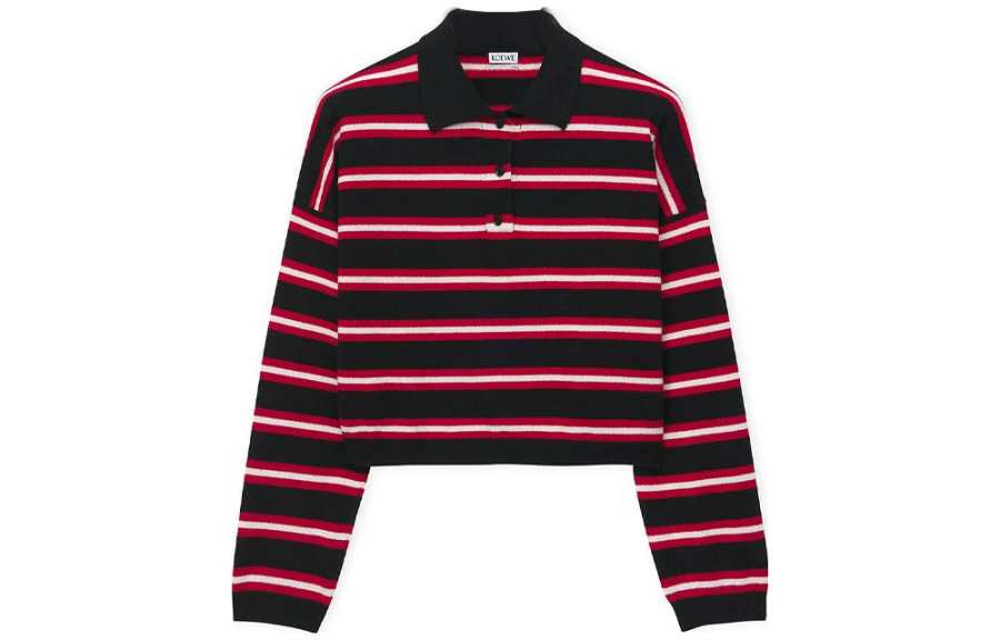 LOEWE LOEWE Polo Sweater In Wool Black