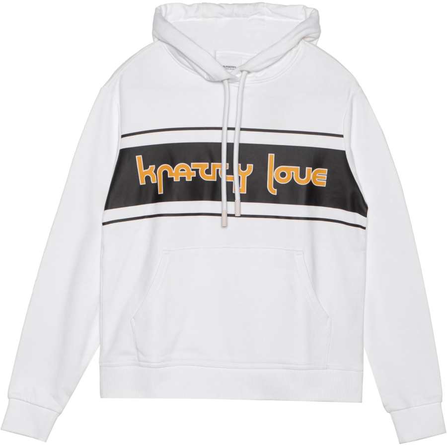 Burberry Burberry Slogan Print Sweatshirt