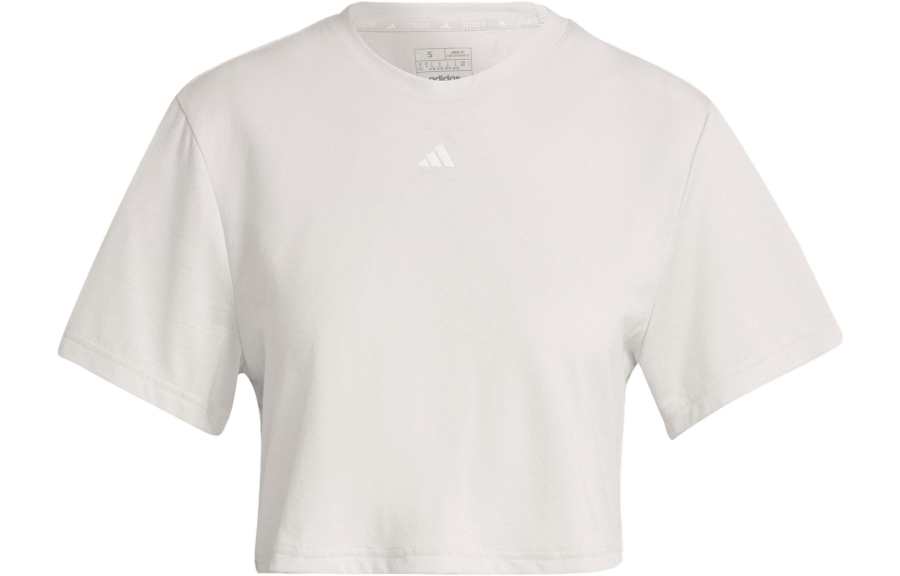 Adidas Adidas Drop Shoulder Sleeve T Shirt Women's Wonder Quartz