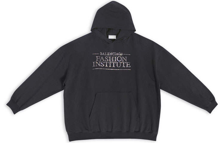 Balenciaga Sweatshirt Women's Black