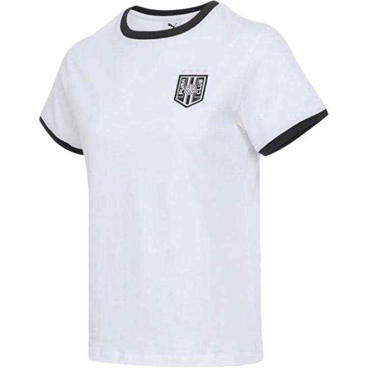 PUMA Club T Shirt Women's White