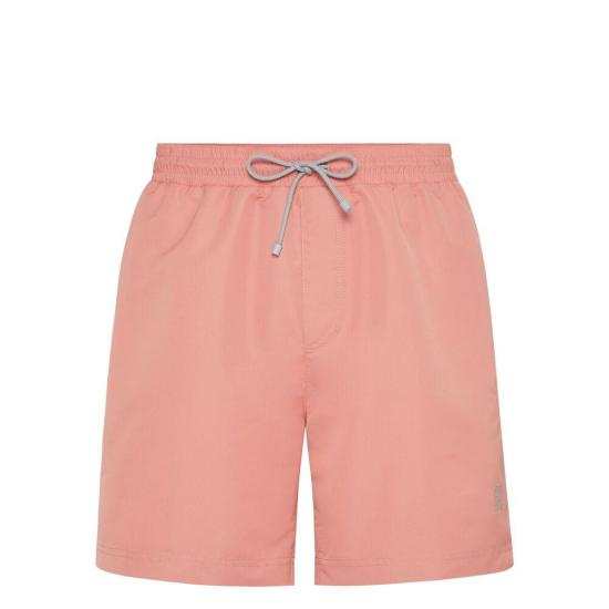 Brunello Cucinelli Logo Detailed Drawstring Swim Shorts