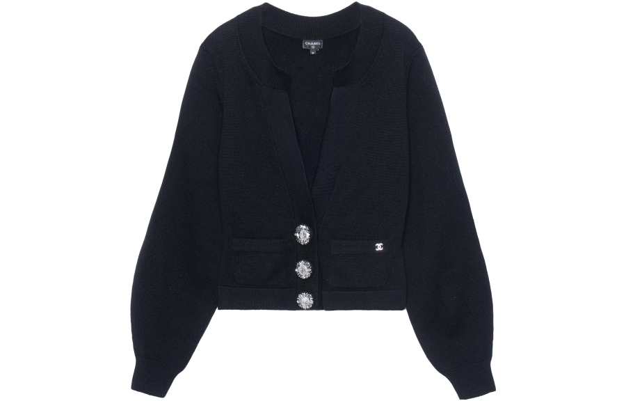 CHANEL SS22 Knitwear Women's Black