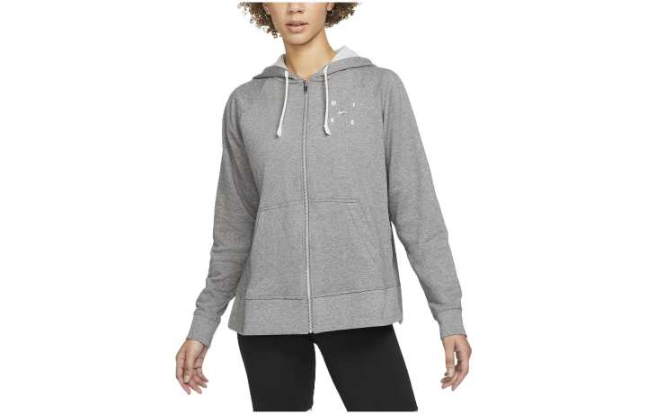 Nike Nike Sweatshirts Women's Gray Hooded Moderate Regular