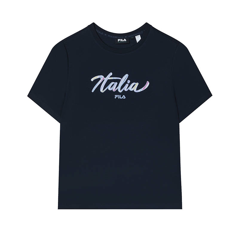 FILA SS24 T Shirt Women's Dark Blue