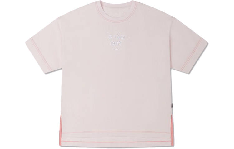 Converse Showcasing Series SS23 Drop Shoulder Sleeve T Shirt Women's Pink