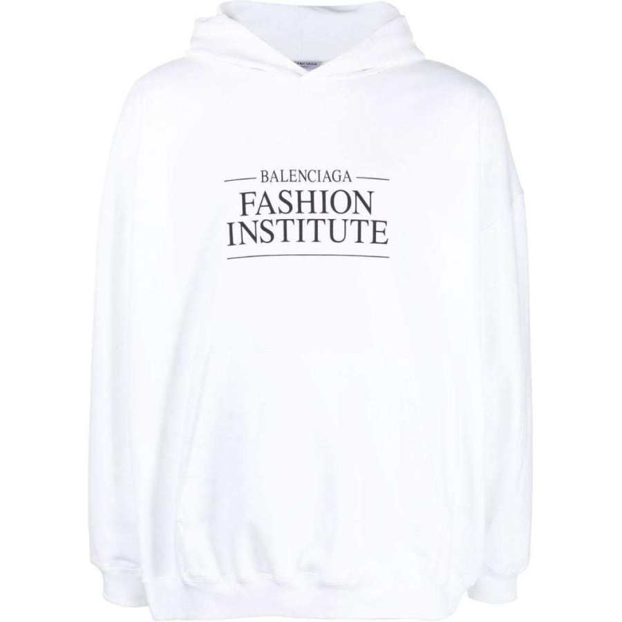 Balenciaga Hoodie 'White/Black'